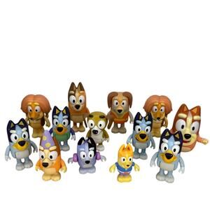 Bluey & Friends Playset Muffin Bingo Coco Rusty Bartleby Chili Socks Moose Toys